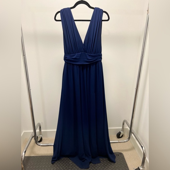 Heavenly Hues Navy Blue Maxi Dress, Size M - Picture 1 of 5